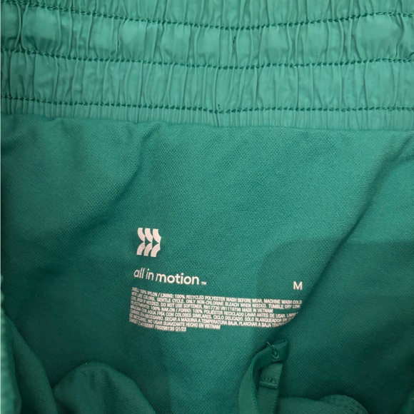 All in Motion Women's Green Athletic Shorts - Picture 2 of 3